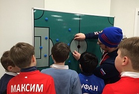 Детский футбольный квест на ВЭБ-Арене